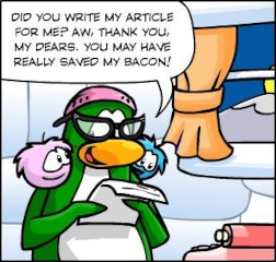 Panel from one of Charlene's comics Panel from one of Charlene's comics